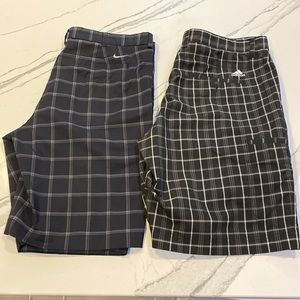 Nike and adidas Golf Shorts Size 36